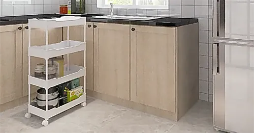 a storage shelf