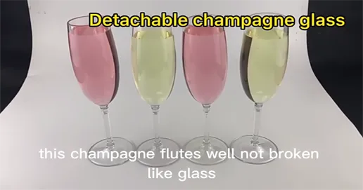 tritan champagne glass