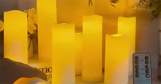 waterproof led candles