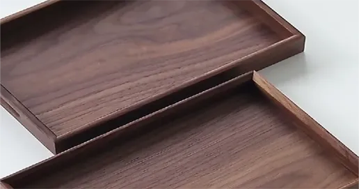 walnut wood tray