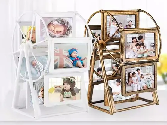 Rotating Ferris Wheel Photo Frame: The Ultimate Desktop Ambience Enhancer