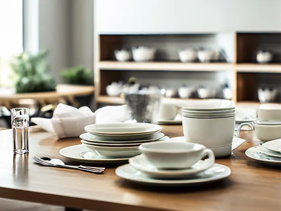What is considered tableware?