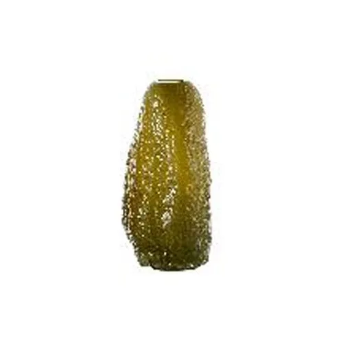 Modern Minimalist Nordic Turmeric, Olive Green, Amber Glass Vase, Light Luxury Hydroponic Vase for Living Room Dining Table