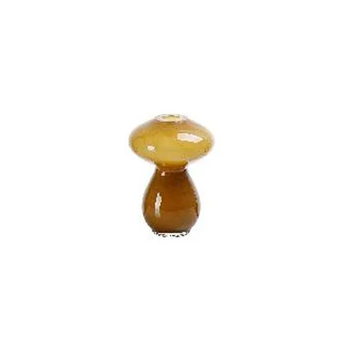 Handblown Glass Vase Modern Design Bright Solid Color for Home Table Centerpiece & Flower Arrangement Decor