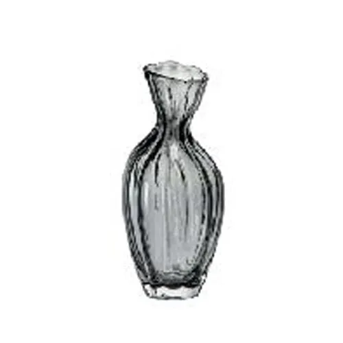Cigarette Amber French Artistic Nordic Modern Small Waist Classic Handblown Glass Vase