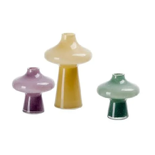 Nordic Style Bright Solid Color Long Neck Gourd Shaped Small Mouth Waist Glass Vase Luxury Jade Glass & Crystal Home Decor Vase