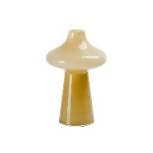 Nordic Style Bright Solid Color Long Neck Gourd Shaped Small Mouth Waist Glass Vase Luxury Jade Glass & Crystal Home Decor Vase