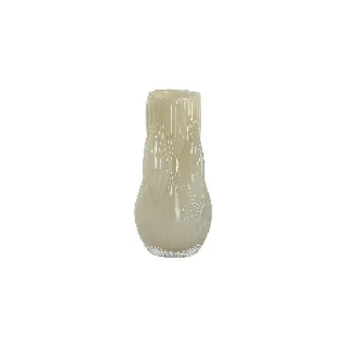 Classic Design Candy Color Striped Glass Vase Irregular Hydroponic Modern Luxury Flower Ornaments