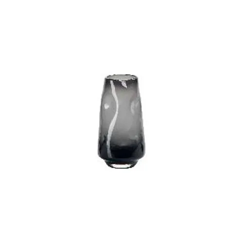 Colored Crystal Glass Vase Ornaments Folds Concave Convex Craft Premium Grey Hydroponic Tabletop Flower Vase