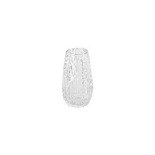 Nordic Modern Minimalist Mouthblown Clear Crystal Glass Vases Smoke Gray for Wedding Center Piece Home Decor