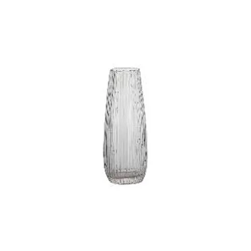 Nordic Modern Minimalist Mouthblown Clear Crystal Glass Vases Smoke Gray for Wedding Center Piece Home Decor