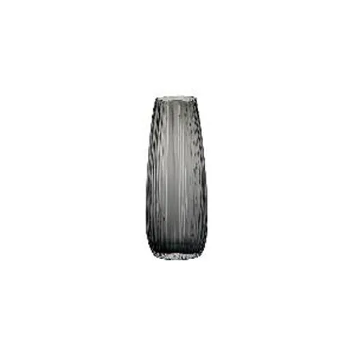 Nordic Modern Minimalist Mouthblown Clear Crystal Glass Vases Smoke Gray for Wedding Center Piece Home Decor