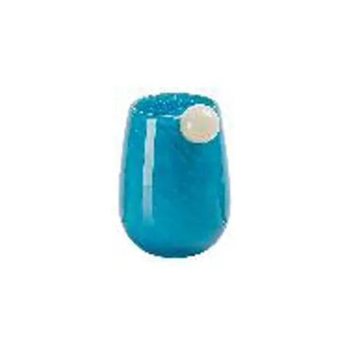 Hand Blown Colored Glass Vase With Sticky Ball For Home Decor Wedding Center