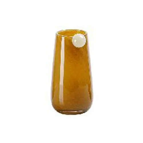 Hand Blown Colored Glass Vase With Sticky Ball For Home Decor Wedding Center