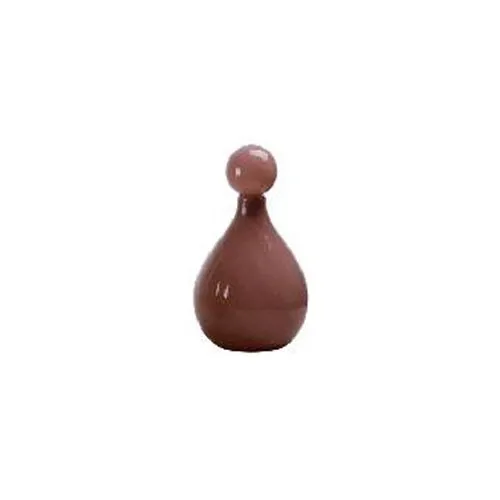 Nordic Vintage Teardrop Glass Vase With Ball Stopper High Quality Hand Blown Ornament For Home Decor