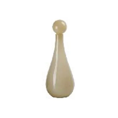 Nordic Vintage Teardrop Glass Vase With Ball Stopper High Quality Hand Blown Ornament For Home Decor