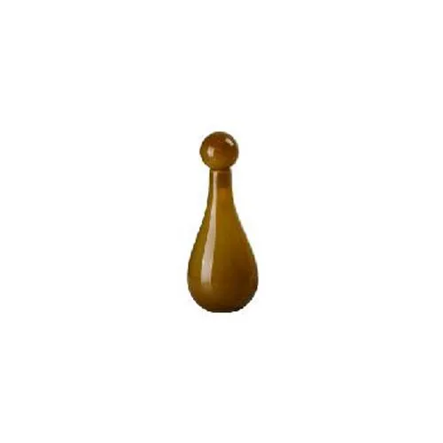 Nordic Vintage Teardrop Glass Vase With Ball Stopper High Quality Hand Blown Ornament For Home Decor