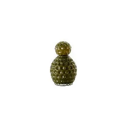 Polka Dot Textured Glass Vase With Ball Stopper Modern High End Eco Friendly Durable Tabletop Vase
