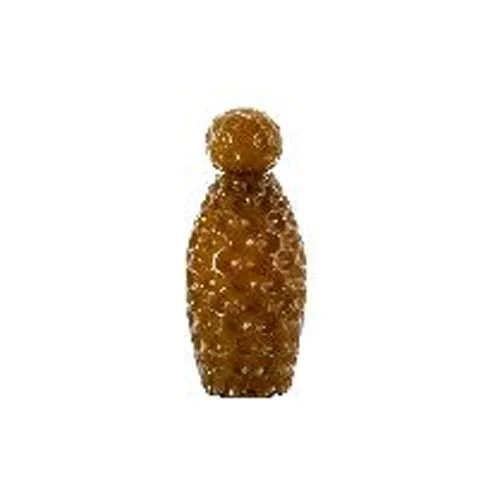 Polka Dot Textured Glass Vase With Ball Stopper Modern High End Eco Friendly Durable Tabletop Vase