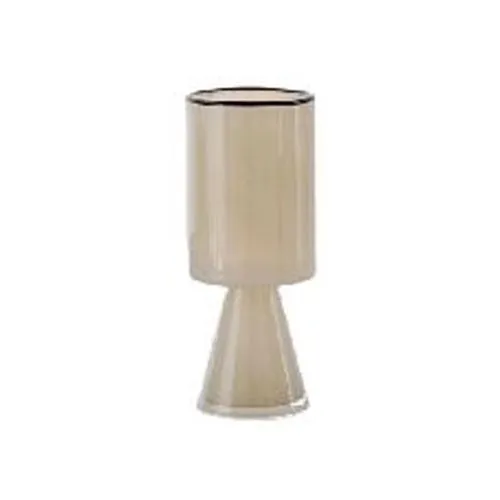 Modern Handblown Colorful Lantern Cup Glass Vase Table Centerpiece Flower Vase for Home Bar Mitzvah Decor