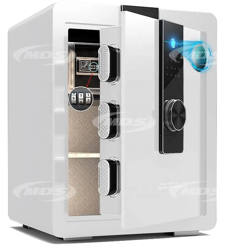 Office Furniture Security Experts Drop Safe Heavy Duty 52L Steel Fingerprint & Electronic Password Key Safe Box