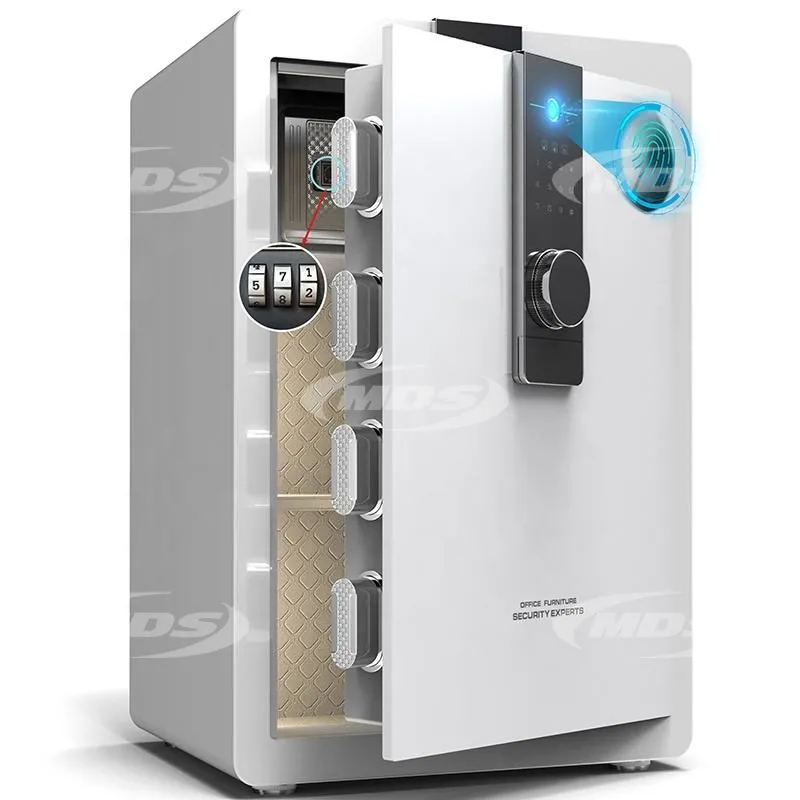 OEM Home Commercial Offices Fireproof Key Safe Lock Box Cabinets Finger Print Password Safe Box with Key Security Box