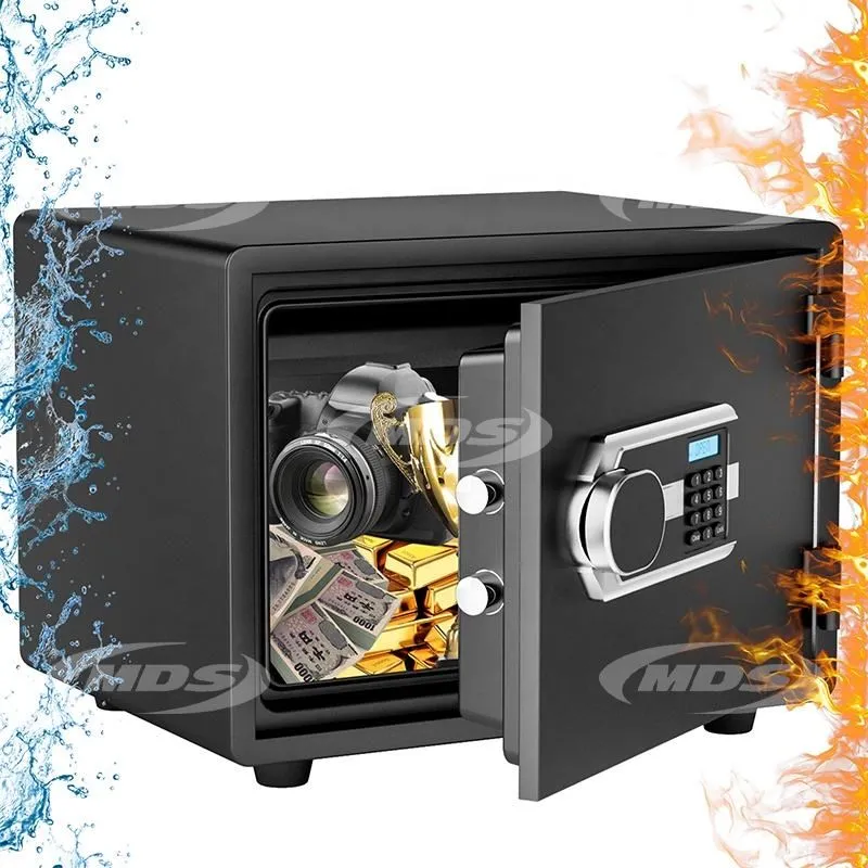 High-End UL72 1-Hour Fire Resistance Password Combination Lock Safe Box 30L Fireproof Drop Safe for Homes Businesses Offices
