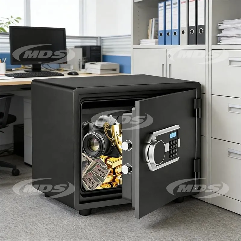 High-End UL72 1-Hour Fire Resistance Password Combination Lock Safe Box 30L Fireproof Drop Safe for Homes Businesses Offices