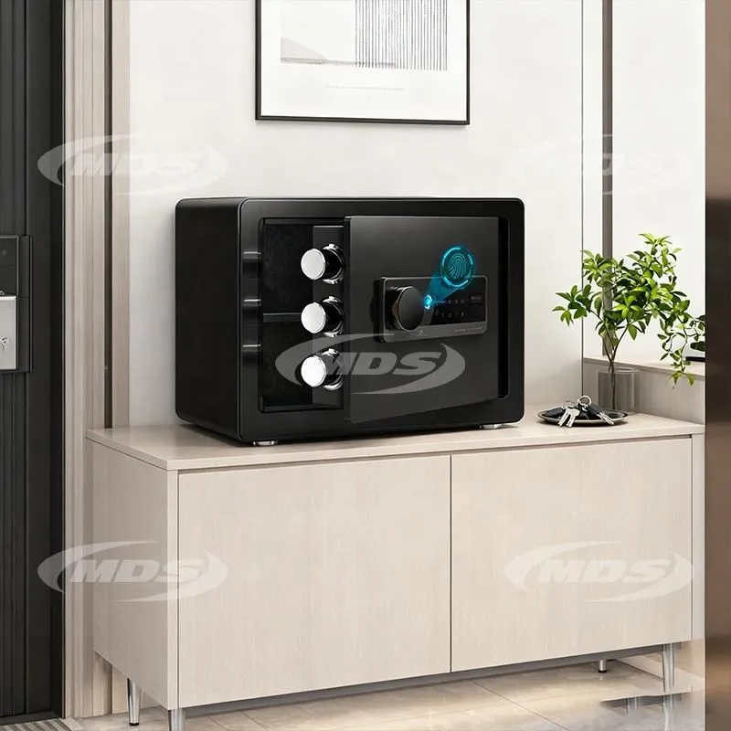 Drop Safe Fireproof Lock Box Fingerprint Safety Small Safes Money Box Home Hotel Digital Keypad 26L Security Safe