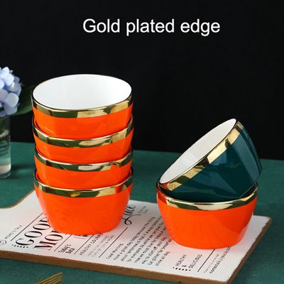 Customized European Gifts Ceramic Salad Serving Bowl Designs Porcelain Ceramic Bowl