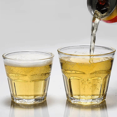 Eco-Friendly Water Tea Juice Beer Drinking Glass Tumblers Set High Quality Whiskey Wine Glasses Cups Gibraltar Glassware