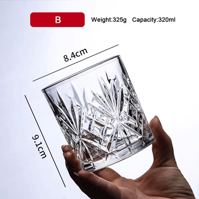 Hot Selling Foreign wine whisky glass home beer crystal glass cup set European creative shot cup red wine set