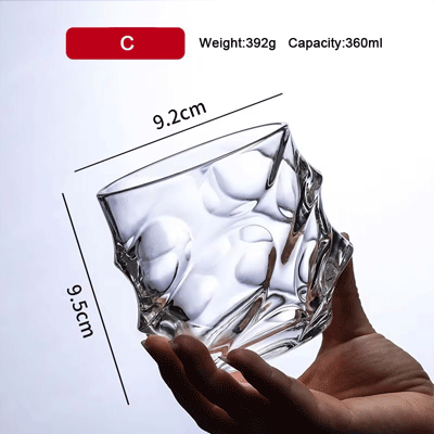 Hot Selling Foreign wine whisky glass home beer crystal glass cup set European creative shot cup red wine set