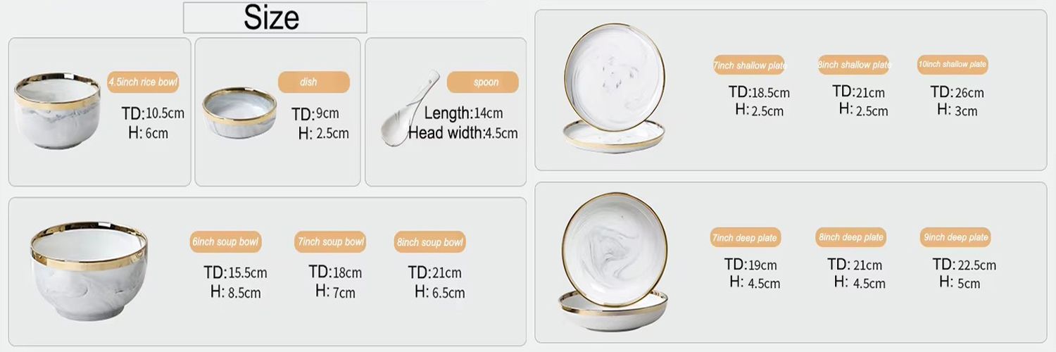 Nordic marble gold rim ceramic rustic everyday dishes nz glazed porcelain vs ceramic dinnerware