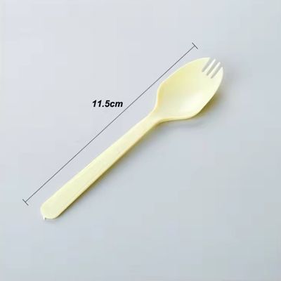 Food grade wholesale PS fruit salad ice cream plastic spoon fork price
