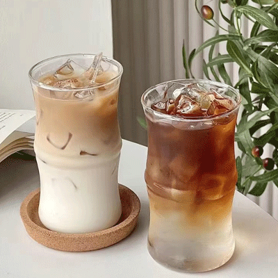 Bamboo Shape High appearance Level Water Cup for Coffee Juice and Beer