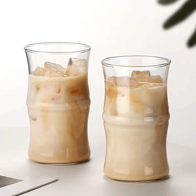 Bamboo Shape High appearance Level Water Cup for Coffee Juice and Beer