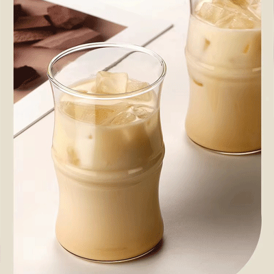 Bamboo Shape High appearance Level Water Cup for Coffee Juice and Beer