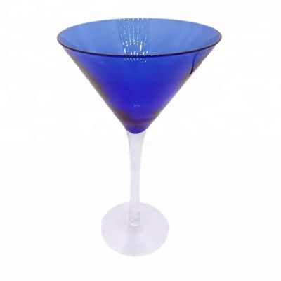 Glassware manufacturers barware martini glass with balling bottom