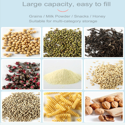 BPA Free Kitchen 7 Piece Stackable Easy Snap Lock Plastic Airtight Food Container Storage Set