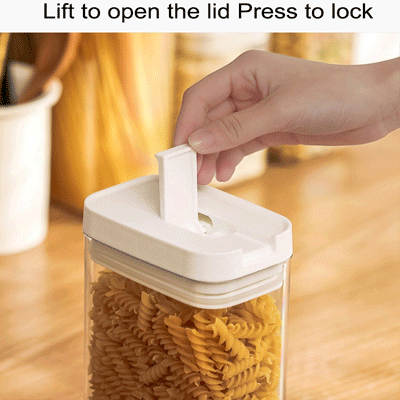 Multi-Purpose Preservation Food Grains Container Box Sealed Plastic Food Storage Container Set