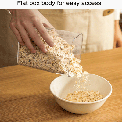 Multi-Purpose Preservation Food Grains Container Box Sealed Plastic Food Storage Container Set
