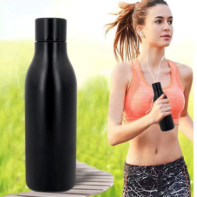 Custom logo stainless steel double wall 550ml drink bottle vacuum flask metal sports thermals water bottles