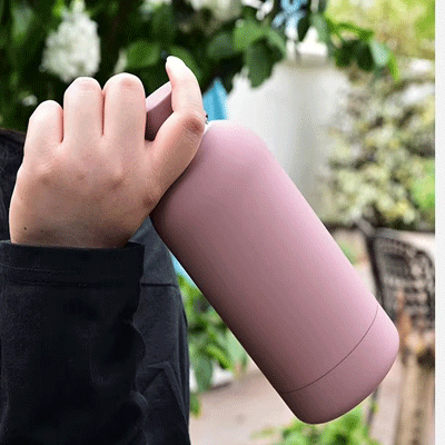 Eco friendly 350ml stainless steel double wall thermoses gourde d'eau gym insulated water bottle for children kids