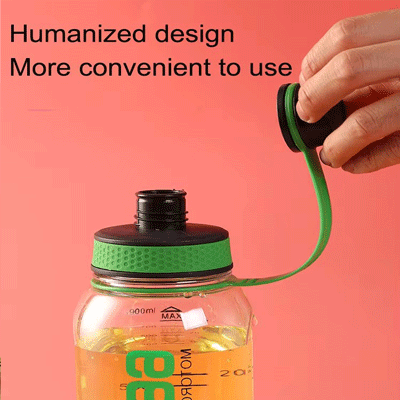 Custom gifts non-toxic BPA-free outdoor drinking bottles 900ml wide mouth sports water bottle