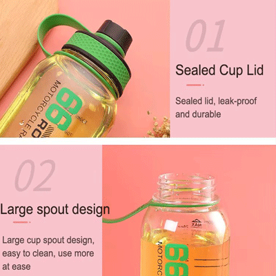 Custom gifts non-toxic BPA-free outdoor drinking bottles 900ml wide mouth sports water bottle