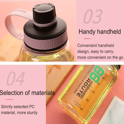 Custom gifts non-toxic BPA-free outdoor drinking bottles 900ml wide mouth sports water bottle