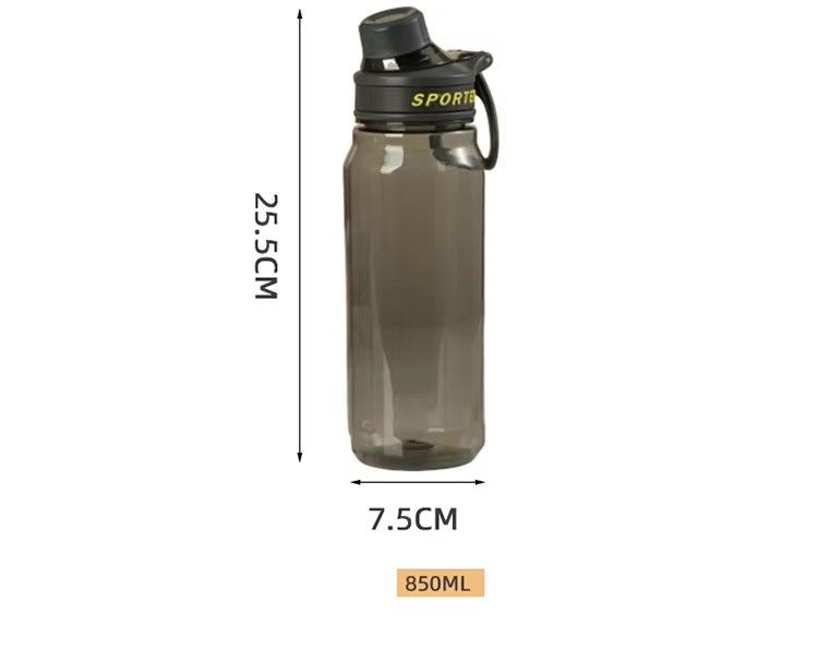 Leakproof drinks water bottle sturdy and durable water bottle for sports fitness gym cycling school and office