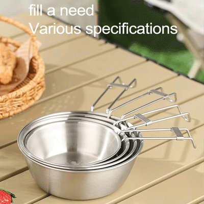 Outdoor camping shiraz bowl dishes