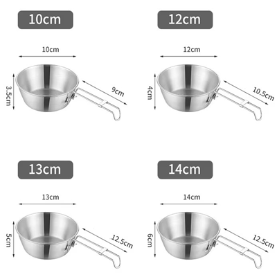 Outdoor camping shiraz bowl dishes